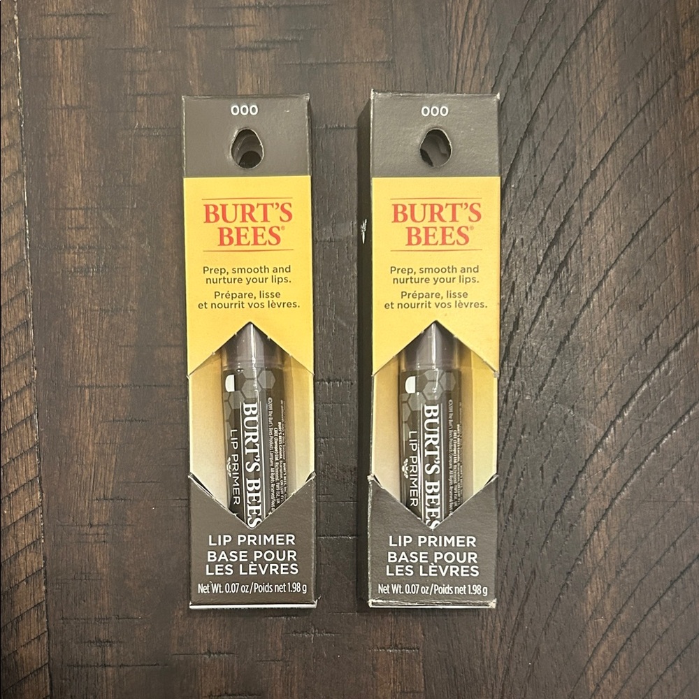 Burt's Bees Lip Primer NIB set of 2